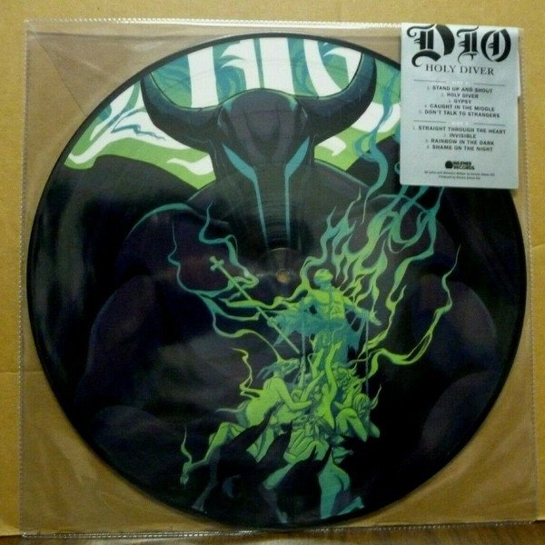 Dio (2) - Holy Diver (LP, Album, Pic, RE)