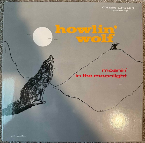 Howlin' Wolf - Moanin' In The Moonlight (LP, Album, Mono, RE, RM, 180)
