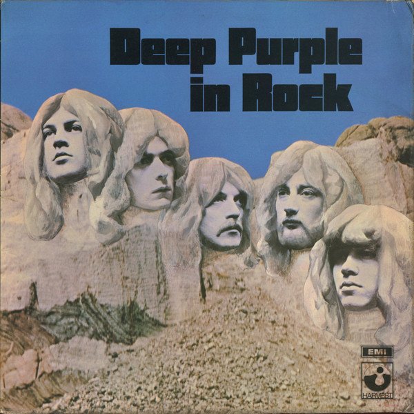 Deep Purple - In Rock (LP, Album, RP, Gat)