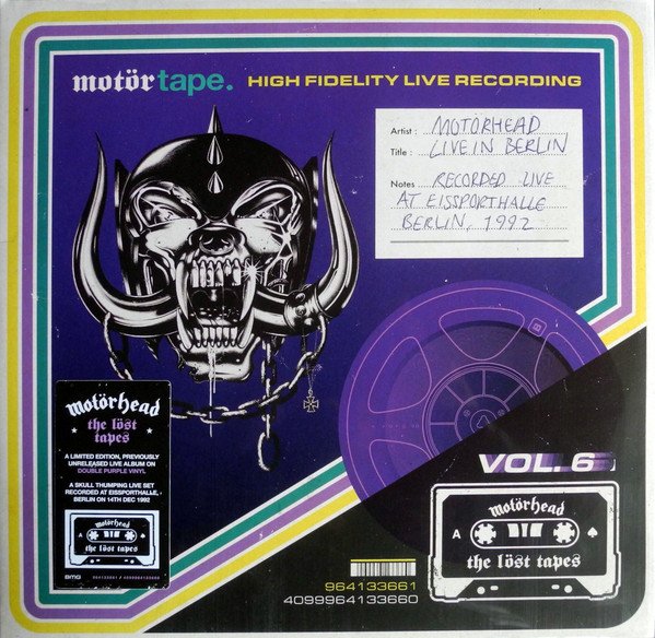 Motörhead - The Löst Tapes Vol. 6 (Live in Berlin) (2xLP, Album, RSD, Ltd, Pur)