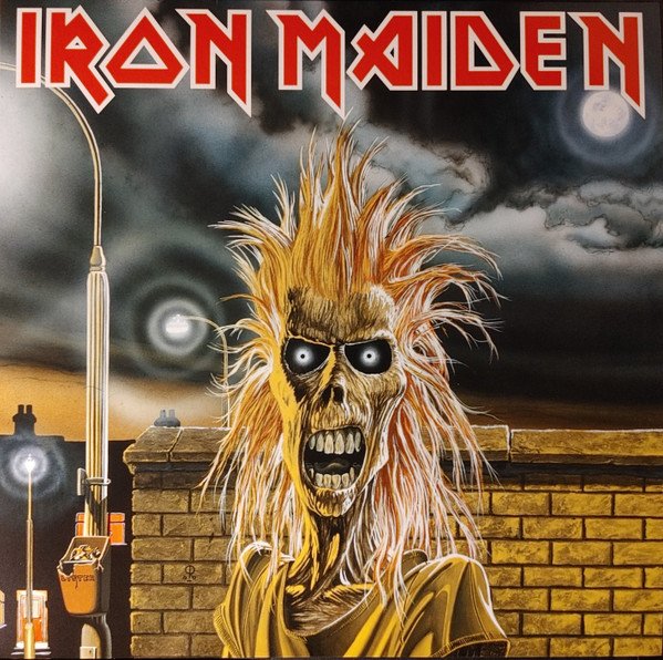 Iron Maiden - Iron Maiden (LP, Album, RE, RM)