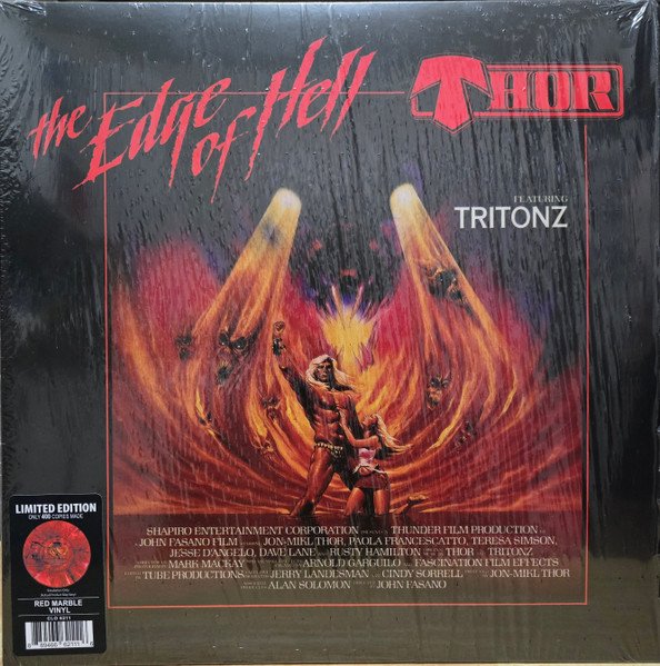 Thor (7) Feat. Tritonz - The Edge Of Hell (LP, Album, Ltd, Red)