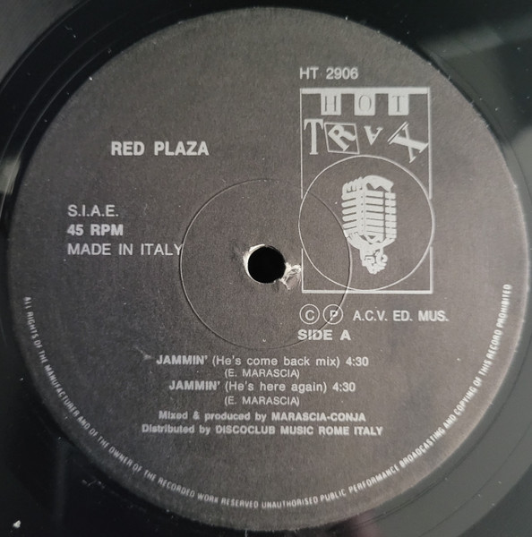 Red Plaza - Jammin' (12")