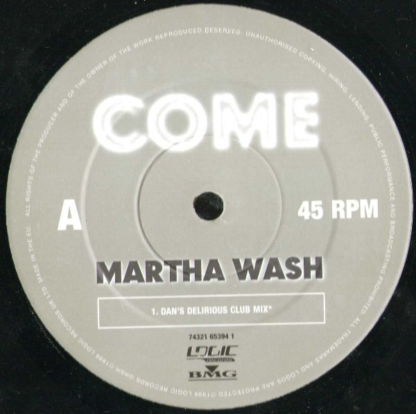 Martha Wash - Come (12")