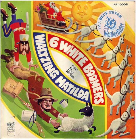 Rolf Harris - Waltzing Matilda / Six White Boomers (7")