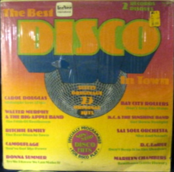 Various - The Best Disco In Town (2xLP, Comp, Mixed)