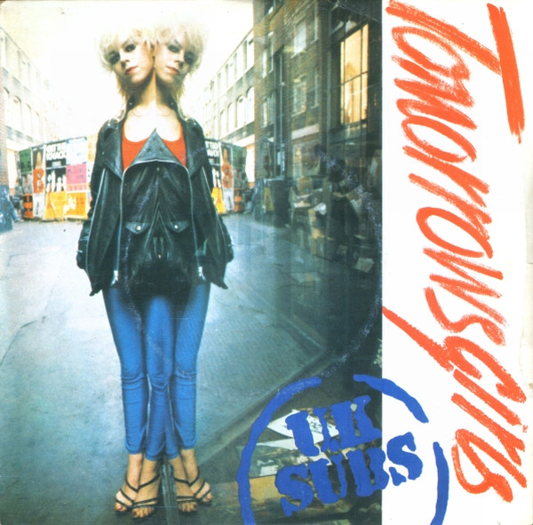 U.K. Subs* - Tomorrows Girls (7", Single, Blu)