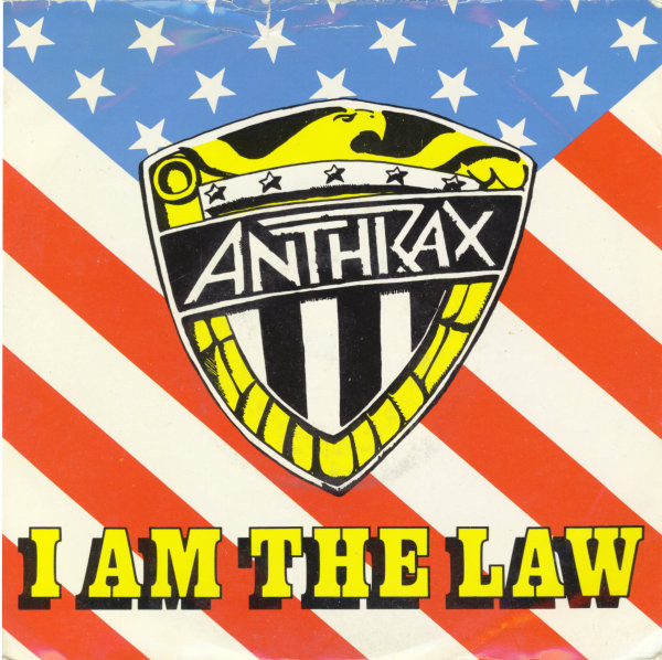 Anthrax - I Am The Law (12")