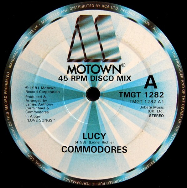 Commodores - Lucy (12")