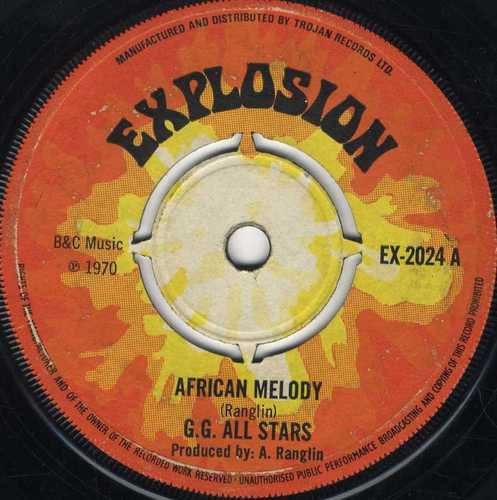 G.G. All Stars* / The Maytones - African Melody / Serious Love (7", Single)