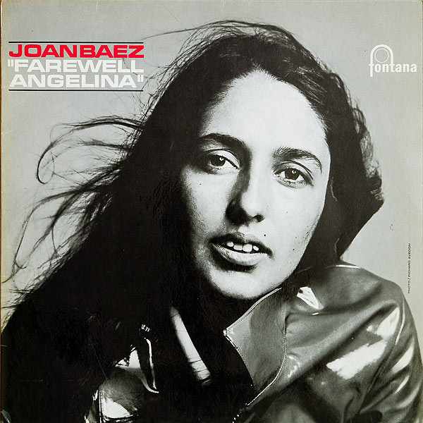 Joan Baez - Farewell Angelina (LP, Album, Mono)