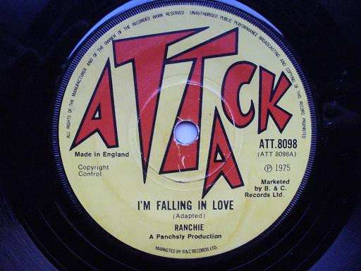 Ranchie* / Skin, Flesh & Bones - I'm Falling In Love / Love - Dub (7")