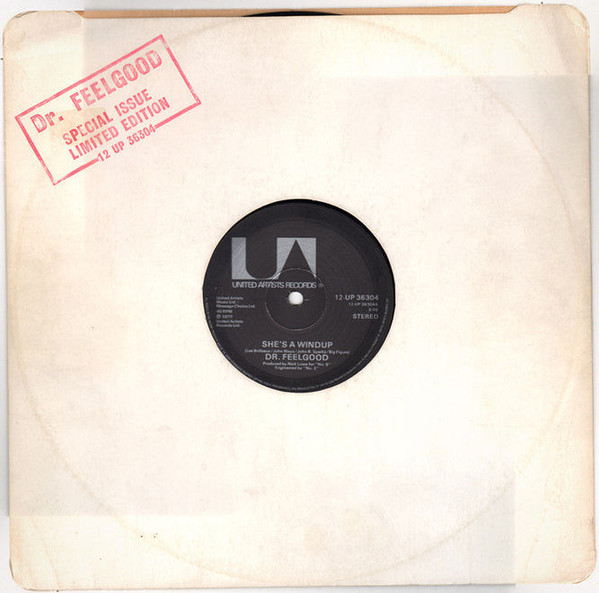 Dr. Feelgood - She's A Windup (12", Single, Ltd, S/Edition)