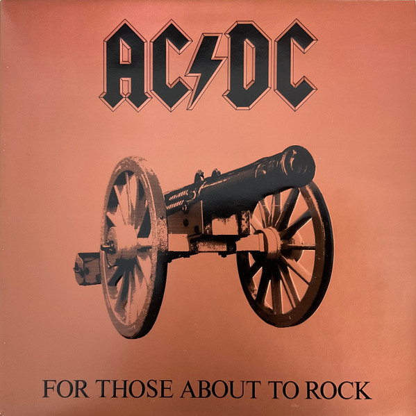 AC/DC - For Those About To Rock We Salute You (LP, Album, Gat)