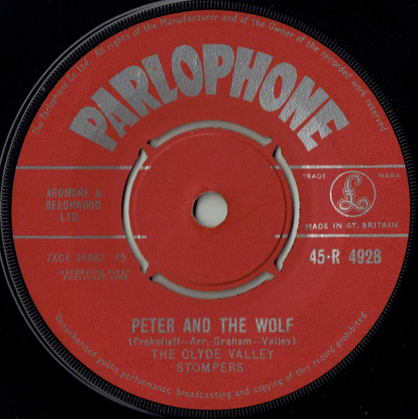 The Clyde Valley Stompers - Peter And The Wolf (7", Single)
