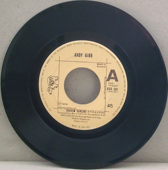 Andy Gibb - Shadow Dancing (7", NL )