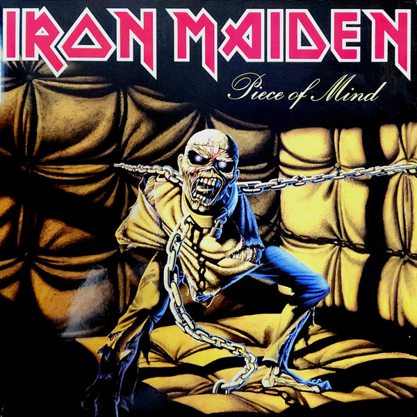Iron Maiden - Piece Of Mind (LP, Album, RE, RM)
