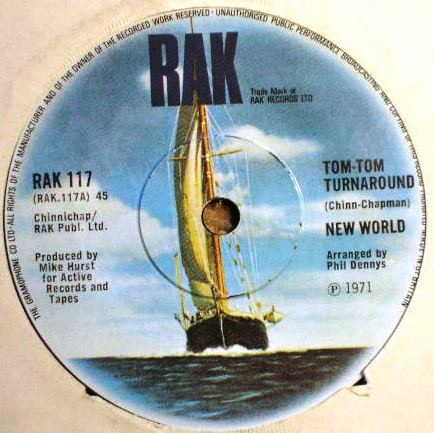 New World (3) - Tom-Tom Turnaround (7", Single, Sol)