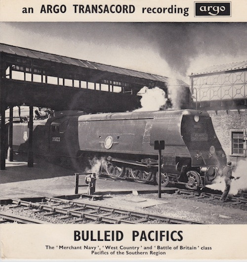 No Artist - Bulleid Pacifics (7", EP, Mono, RE)