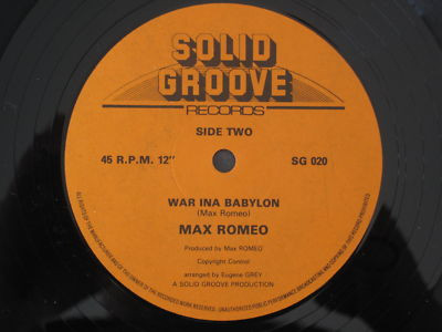 Max Romeo - Wet Dream / War Ina Babylon  (12")