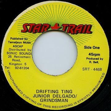 Junior Delgado / Grindsman - Drifting Ting (7")