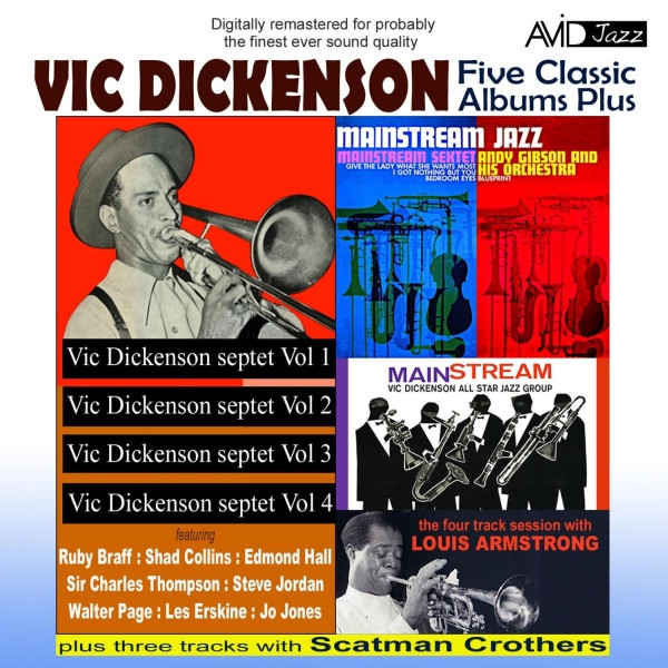 Vic Dickenson - Five Classic Albums Plus (2xCD, Comp, RM)