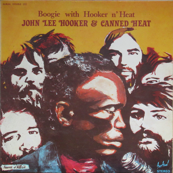 John Lee Hooker & Canned Heat - Boogie With Hooker N' Heat (2xLP, Comp, Gat)