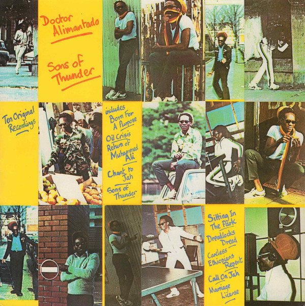 Dr. Alimantado - Sons Of Thunder (LP, Album, Comp)