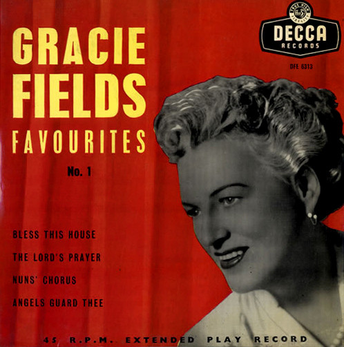 Gracie Fields - Gracie Fields Favourites No. 1 (7", EP)