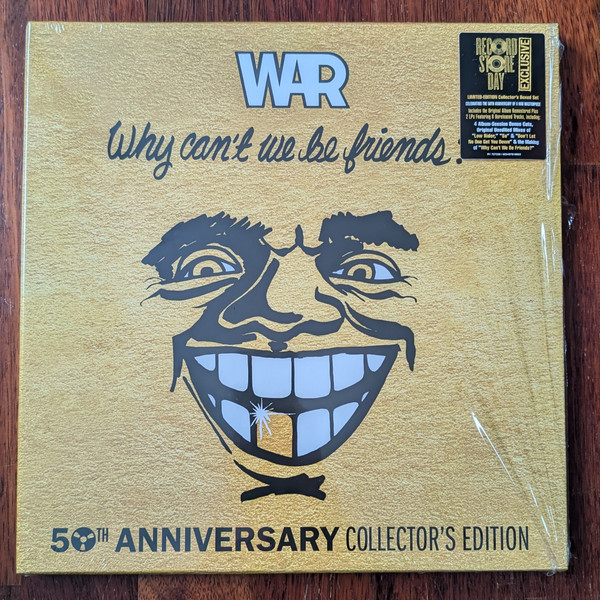 War - Why Can't We Be Friends? (50th Anniversary Collector's Edition) (LP, Album, RM + 2xLP + Box, RSD, Ltd, 50t)