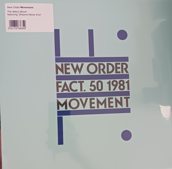 New Order - Movement (LP, RE, RM)