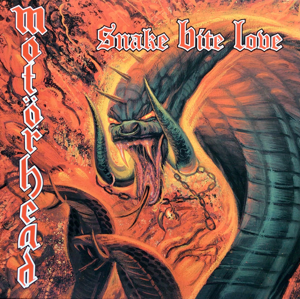 Motörhead - Snake Bite Love (LP, Album, RE, Red)