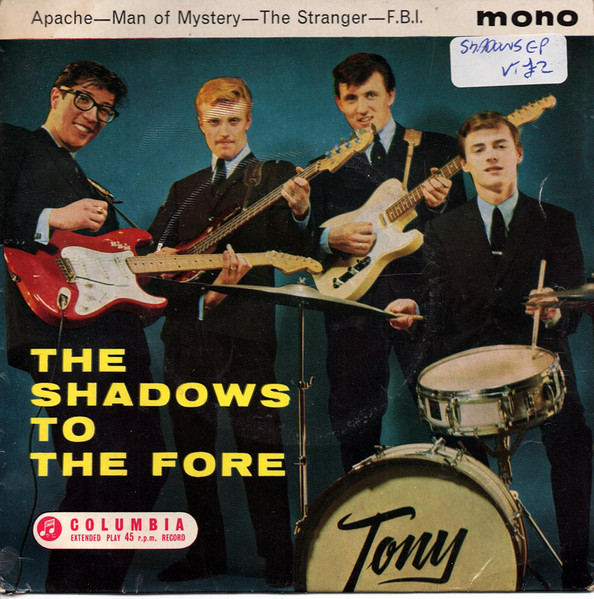 The Shadows - The Shadows To The Fore (7", EP, Mono, Bla)