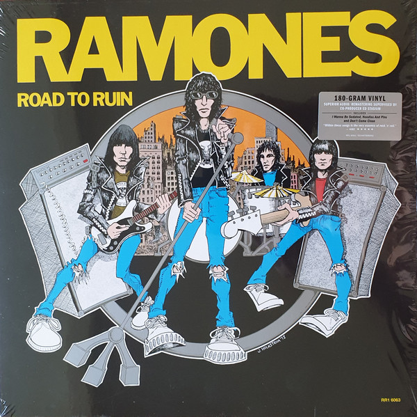 Ramones - Road To Ruin (LP, Album, RE, RM, 180)