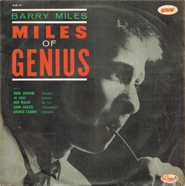 Barry Miles - Miles Of Genius (LP, Mono)