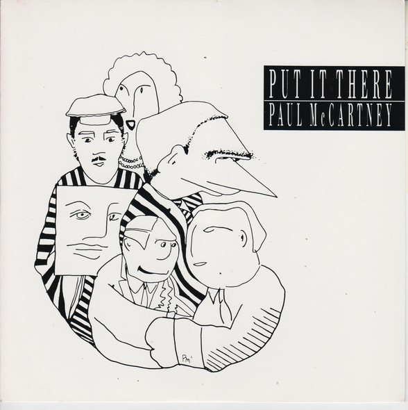 Paul McCartney - Put It There (7", Single, Sil)