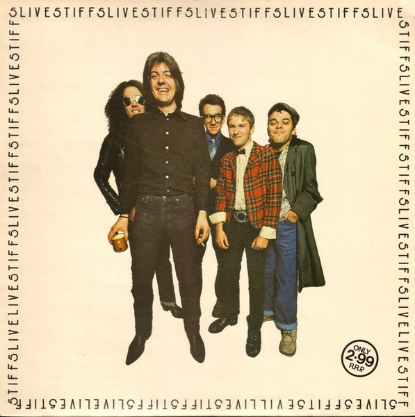 Various - Live Stiffs Live (LP, Album, Red)