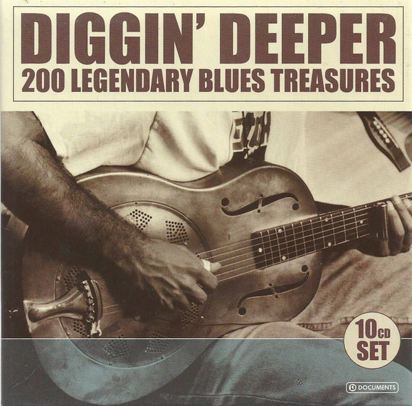 Various - Diggin' Deeper (200 Legendary Blues Treasures) (10xCD, Comp, RM + Box)