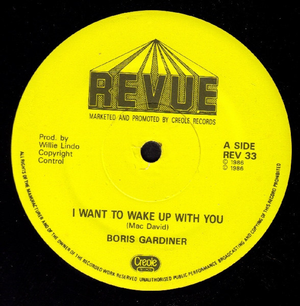 Boris Gardiner - I Want To Wake Up With You (12")