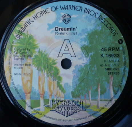 Liverpool Express - Dreamin' (7", Single, Por)