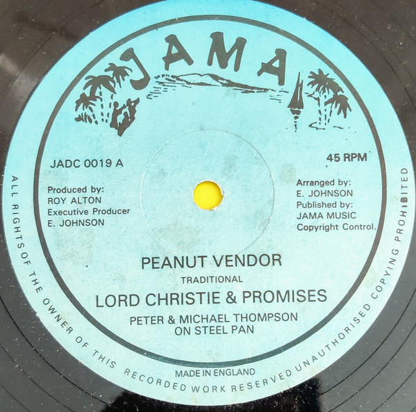 Lord Christie & Promises (4) - Peanut Vendor (12")