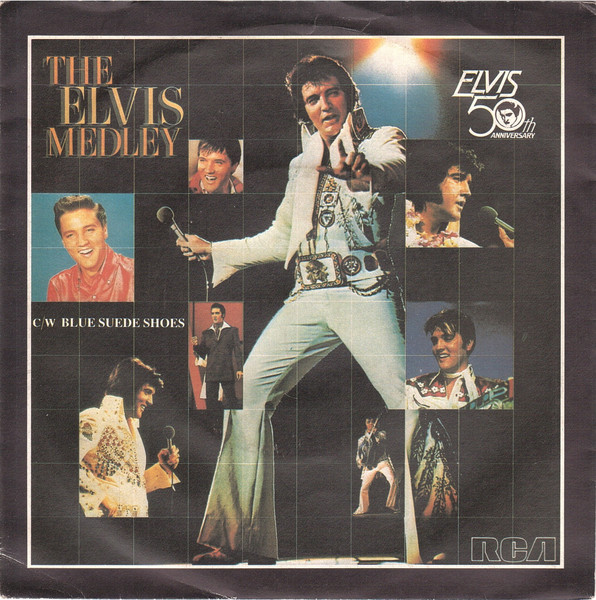 Elvis Presley - The Elvis Medley  (7", Single)