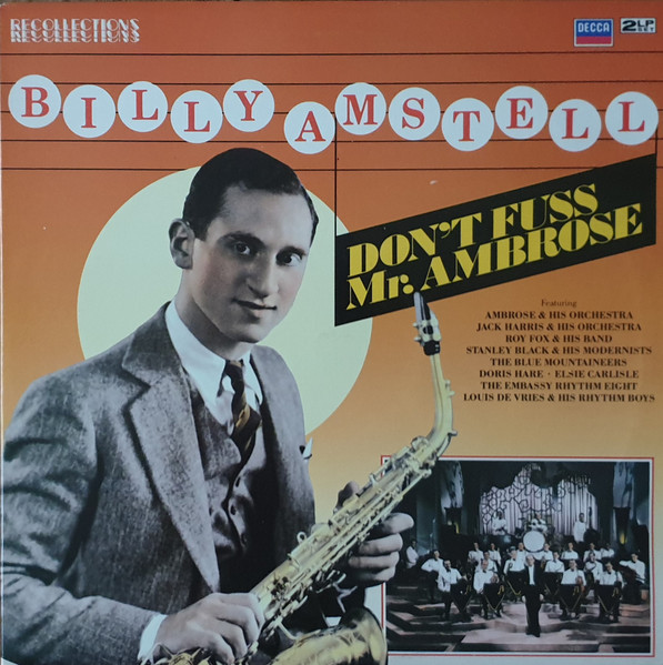 Billy Amstell - Don't Fuss Mr. Ambrose (2xLP, Comp, Mono)