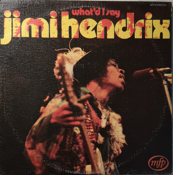 Jimi Hendrix - What'd I Say (LP, RP, Tex)