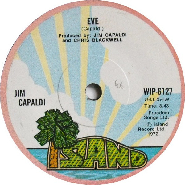 Jim Capaldi - Eve (7", Single, Sol)