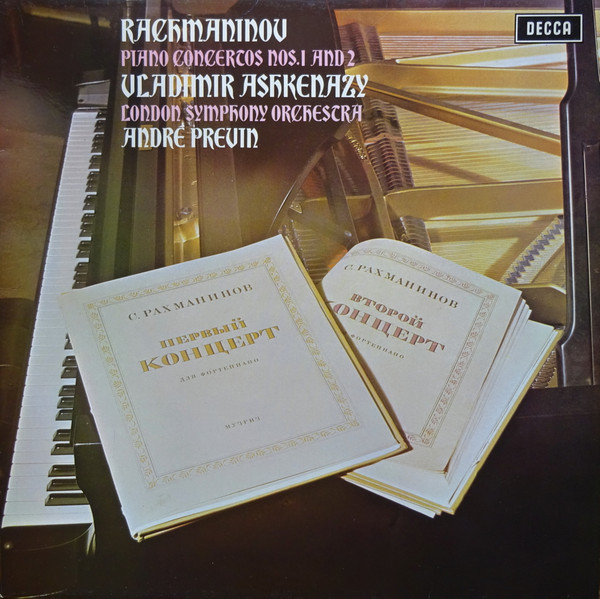 Rachmaninov*, Vladimir Ashkenazy, London Symphony Orchestra, André Previn - Piano Concertos Nos.1 And 2 (LP)