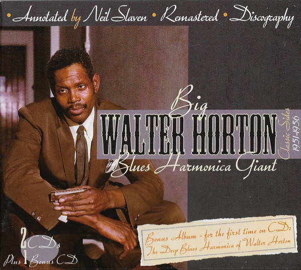 Big Walter Horton* - Blues Harmonica Giant (Classic Sides 1951-1956) (3xCD, Comp, RM)