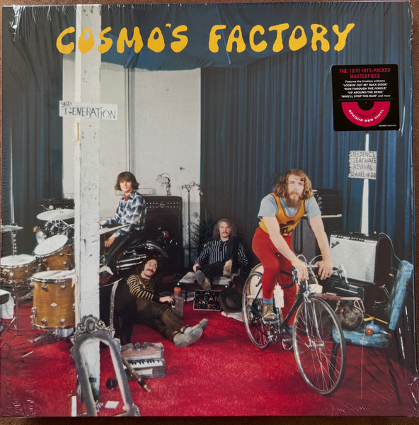 Creedence Clearwater Revival - Cosmo’s Factory (LP, Album, RE, Red)