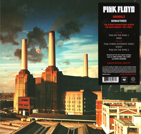 Pink Floyd - Animals (LP, Album, RE, RM, Gat)