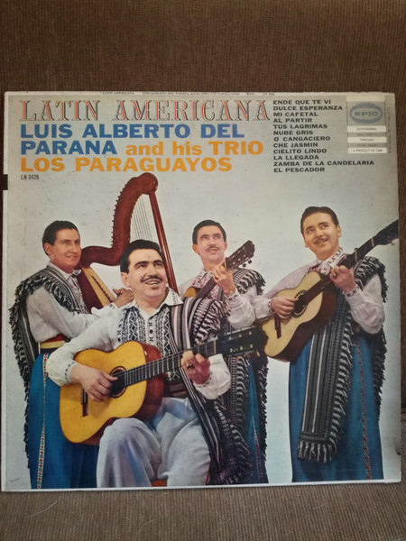 Luis Alberto Del Parana And His Trio Los Paraguayos* - Latin Americana  (LP, Comp, Mono)